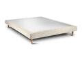 Upholstered Bed Base, Light Beige Fabric, 140x200cm, H29cm, KBGK12901