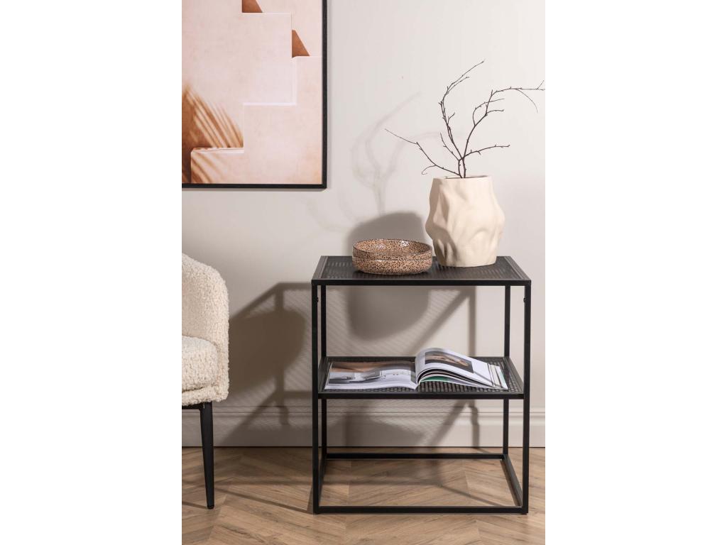 Luxameub coffee table black side table. OKZY70236