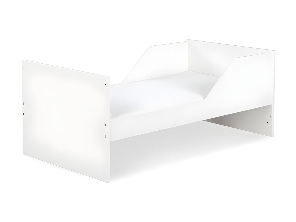 Complete nursery set: convertible cot, changing table, and 3-door wardrobe PINPAI by Luxameub - White BYIT36813