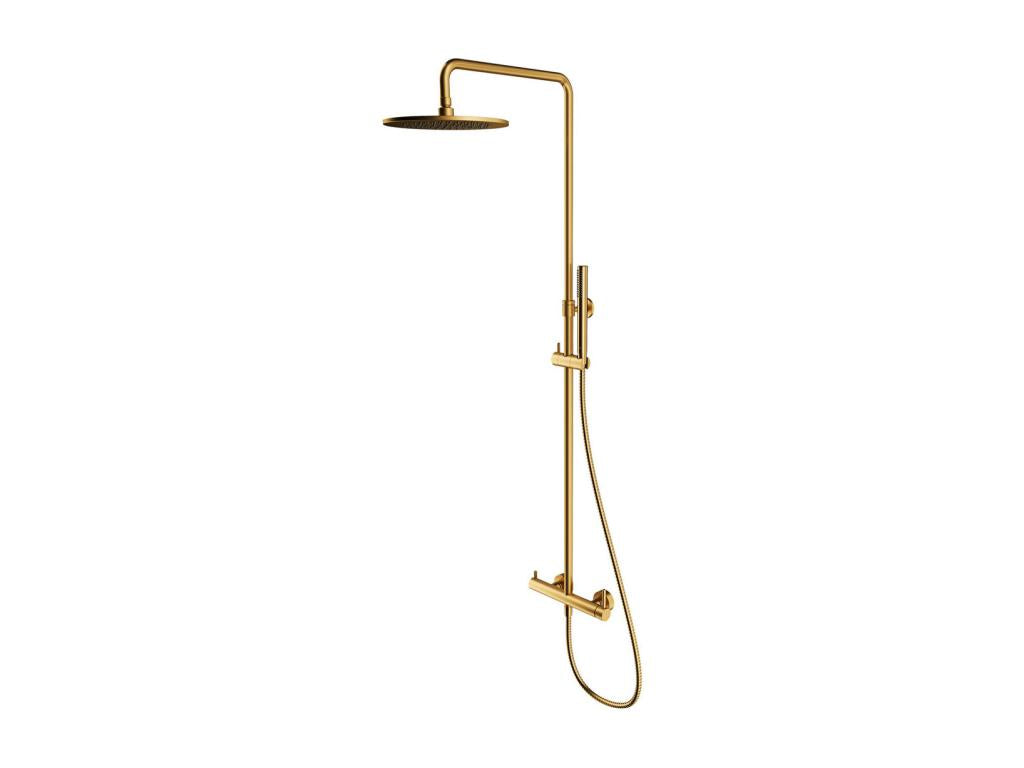 Luxameub JZJS90827 Gold Y-shaped mechanical shower column