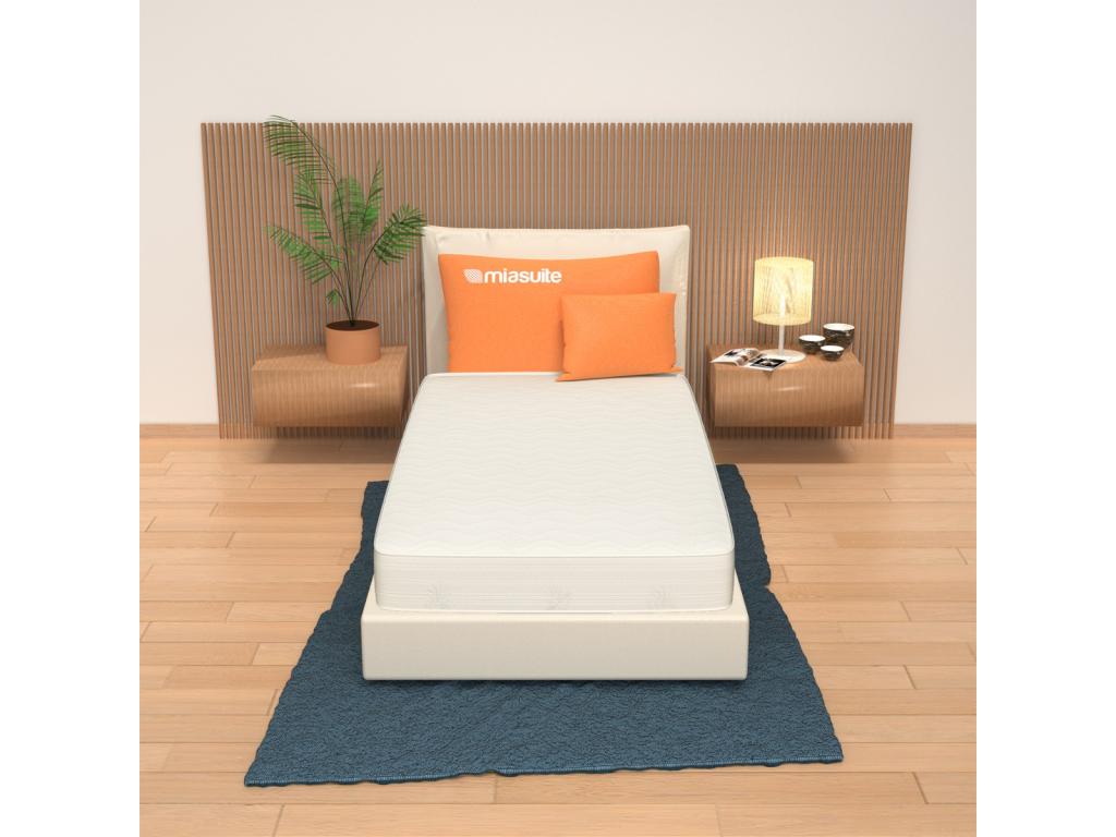 Mattress 70x160 cm, 10 cm thick - For children, Aloe cover, Luxameub - PINPAI H10 ESEL53104