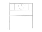 White metal headboard 100 cm FARJ63862