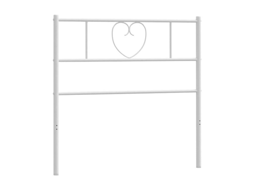 White metal headboard 100 cm FARJ63862
