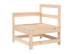 7-piece garden furniture set, solid pine wood, YCPZ98457
