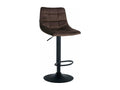 Bar stool - Velvet / Metal - Brown - Luxameub NQYJ31121
