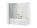 Luxameub Elegant 70 Gold Bath Screen NTOF85595