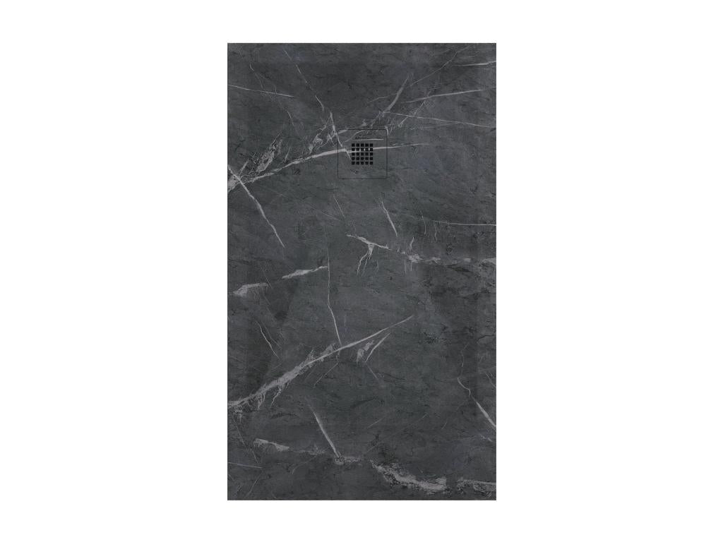 Luxameub shower tray, smooth finish, Luxameub 3D color grid - 90x80 cm YOVZ15356