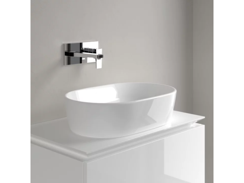 Cosymeub ET BOCH Architectura 60x40 oval countertop washbasin without overflow WQES43002