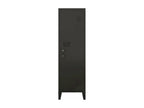 Silver metal locker cabinet 38x38x137 cm 03 0006361 CZQD61728