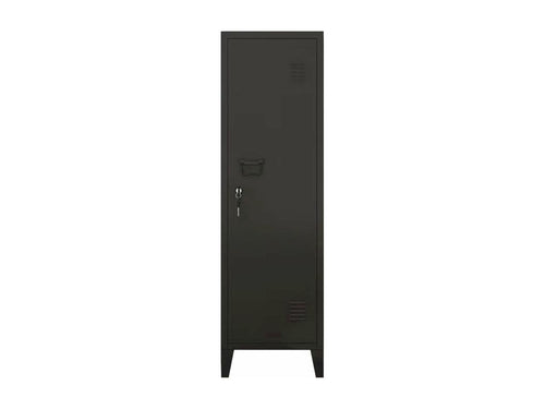 Silver metal locker cabinet 38x38x137 cm 03 0006361 CZQD61728