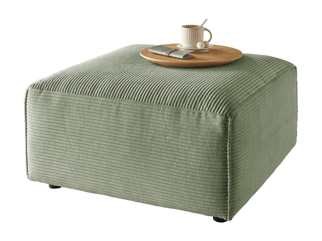 Pouf - Corduroy Green - Luxameub YWHT36936