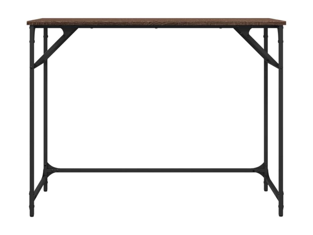 Brown desk/workstation, 100x45x76 cm, 02 0023629 LBQO32999