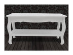 Coffee table 2 layers MDF White TYBE76600