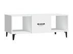 Coffee table, white, 102x50x40 cm, engineered wood, MZXM46352
