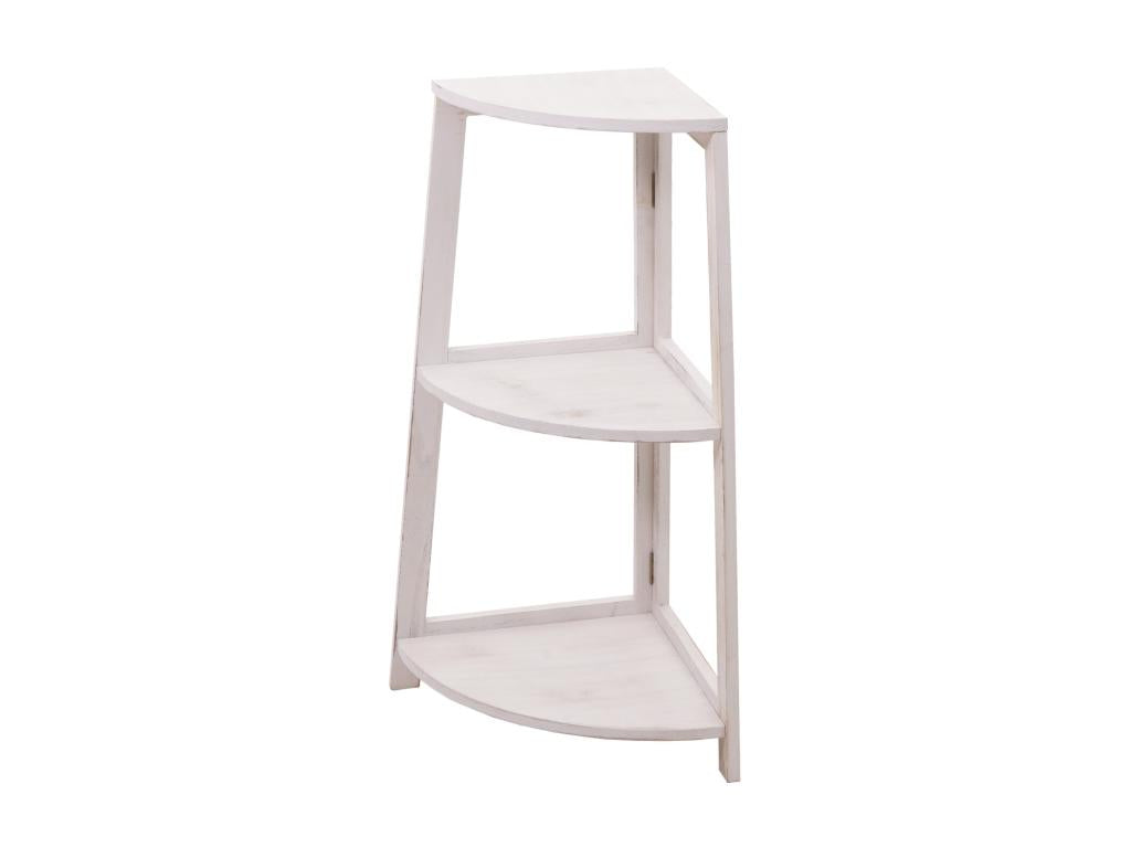 Luxameub-K44 corner shelf, white, Luxameub EKKC45125