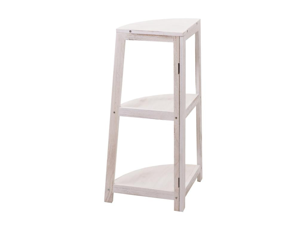 Luxameub-K44 corner shelf, white, Luxameub EKKC45125