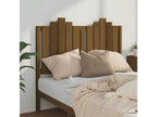 Honey brown headboard 126x4x110 cm Solid pine wood FTTN07349