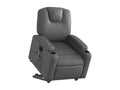 QAPV27924 Electric Reclining Massage Chair in Grey Faux Leather