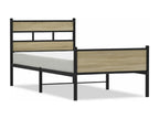 Luxameub oak bed frame without mattress, 80x200 cm, IUCR41124