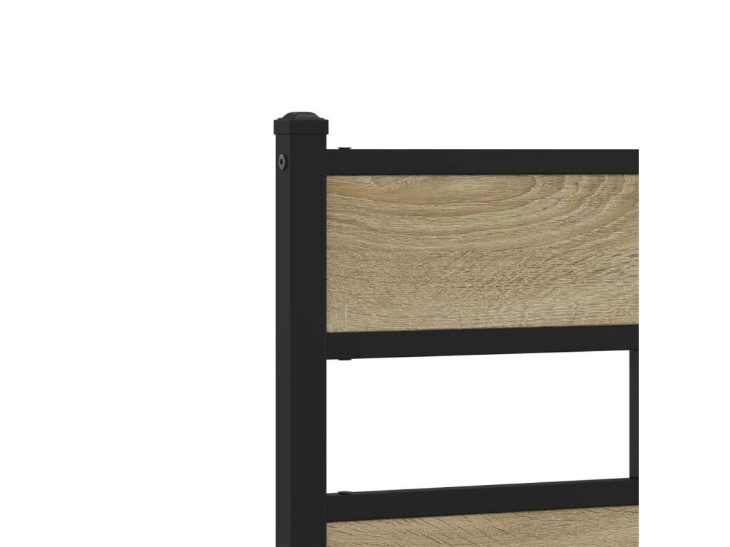 Luxameub oak bed frame without mattress, 80x200 cm, IUCR41124