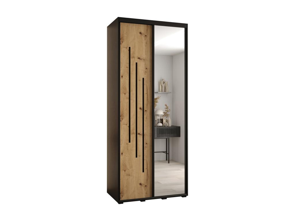 Luxameub 9 Sliding Door Wardrobe 235.2/110/45 2 Doors FWIS98158