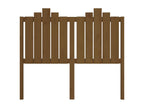 Honey brown headboard 126x4x110 cm Solid pine wood FTTN07349