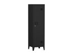 Silver metal locker cabinet 38x38x137 cm 03 0006361 CZQD61728