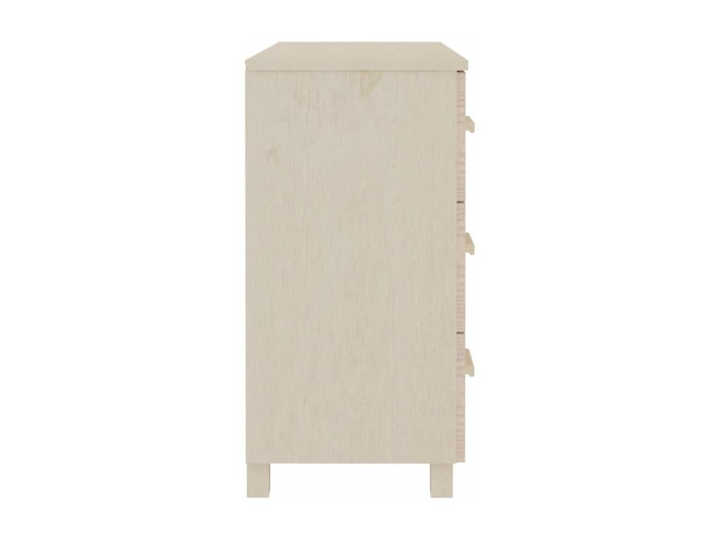 Luxameub Buffet Honey brown 90x40x80 cm Solid pine wood OOKZ04843