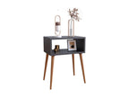 Cosymeub Boxspring Console Nightstand, Singol M Anthracite BUVH84311
