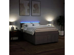 Luxameub bed base with Luxameub mattress 140x190 cm Fabric DTYN29612