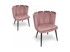 Luxameub Dining Chairs X2 - Colors - Pink PEKL61201