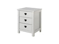 PINPAI Children's Bedside Table 50cm White WROK09730
