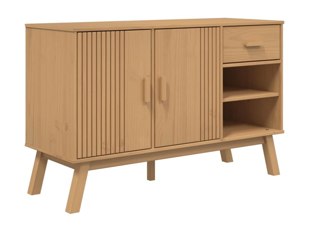 Artigeo brown sideboard, 114x43x73.5 cm, solid pine wood, GGXO45190