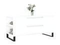White coffee table 102x44.5x50 cm engineered wood FWSH75715