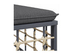 8-piece garden furniture set with cushions, anthracite resin wicker YVKP58379