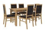 Beech wood and fabric chair Luxameub-Tissu 27130 NSHQ64508