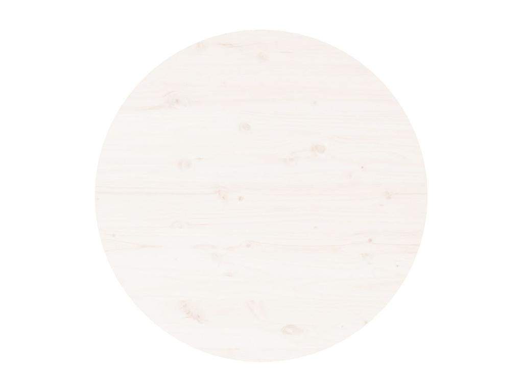 Coffee table, white, 55x45 cm, solid pine wood, UGHY87378