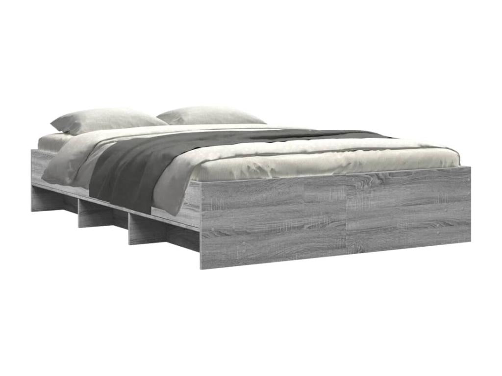 Cosymeub grey bed frame without mattress 120x190 cm PMYI09314