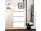 Tea White Shoe Rack 72x25.5x112 cm Luxameub KYQU86839