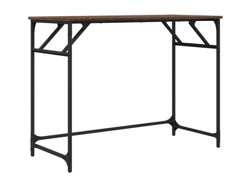Brown desk/workstation, 100x45x76 cm, 02 0023629 LBQO32999