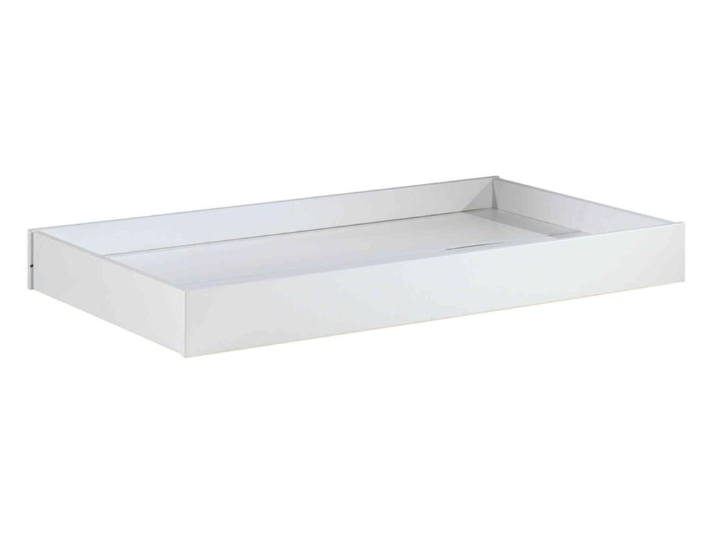 Children's bed with drawer in white wood, 70x140 cm - LT2034-2 CYRD54687