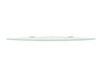 White glass cabinet shelf, 35x35x0.8 cm, 2702224/2 OGJK41253