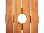 Garden table 150x90x74 cm Solid Cosymeub wood LXUI38787