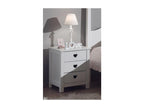 PINPAI Children's Bedside Table 50cm White WROK09730