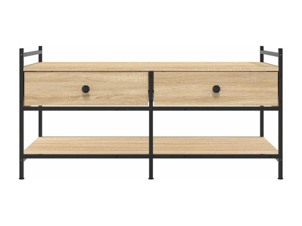 Luxameub oak coffee table 99x50x50 engineered wood TTKV17709