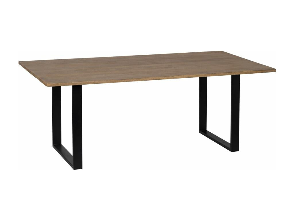 200cm Mango Wood Dining Table - PINPAI Mango Wood SWWH75959