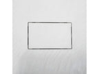 Cosymeub extra-flat 80x180 cm shower tray in white slate finish KQLC50090