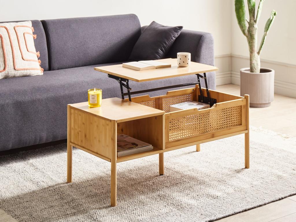 Luxameub Natural Coffee Table XYPO52881