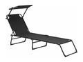 Black sun lounger 187x53x27 cm 03 0000990 ETWP86174