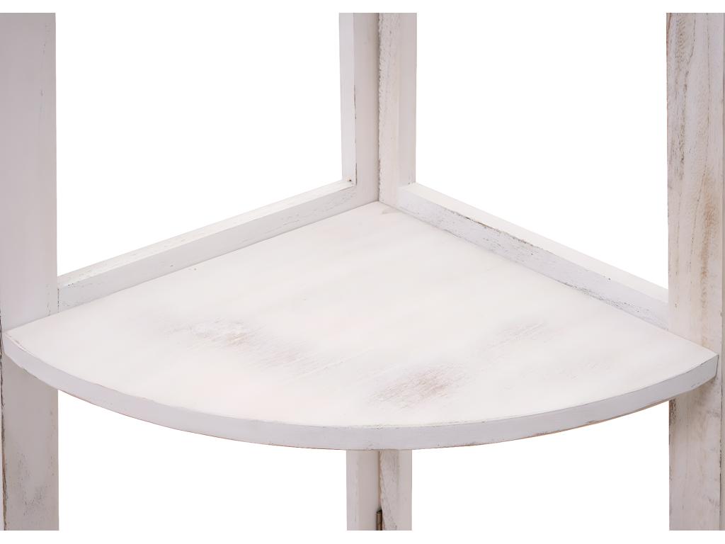 Luxameub-K44 corner shelf, white, Luxameub EKKC45125